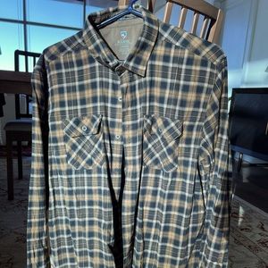 Kühl (kuhl) flannel long sleeve flannel shirt